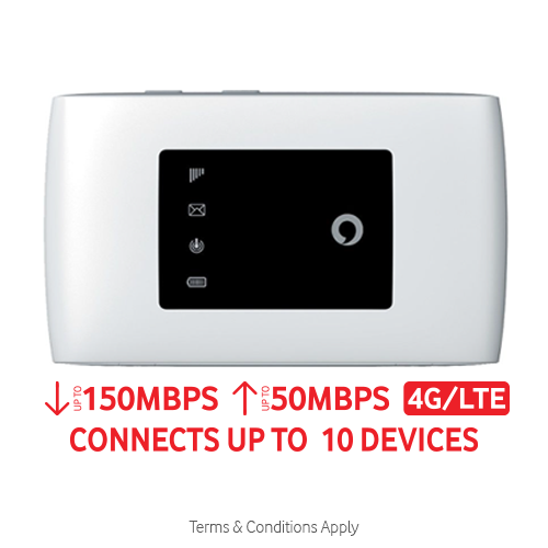 Wireless Routers ZTE R219Z LTE Mifi Router + 250MB x 12 Months was